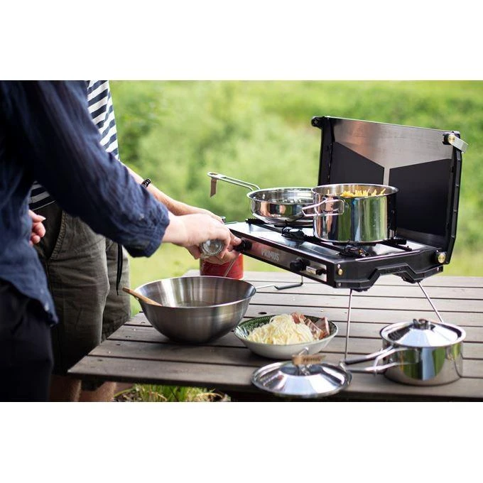 Carruzzo Švedija Puodas Primus Campfire Cookset stainless steel large