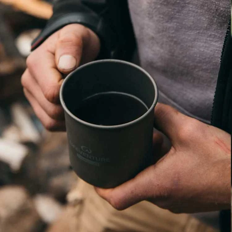 Lifeventure Titanium Mug 0.45L puodelis