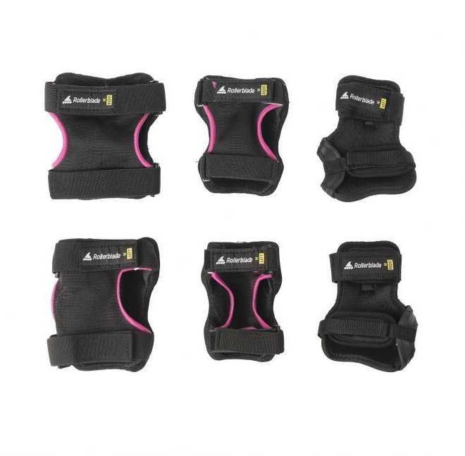 JAV Riedutininkų apsaugos Rollerblade Skate Gear W 3 Pack - M