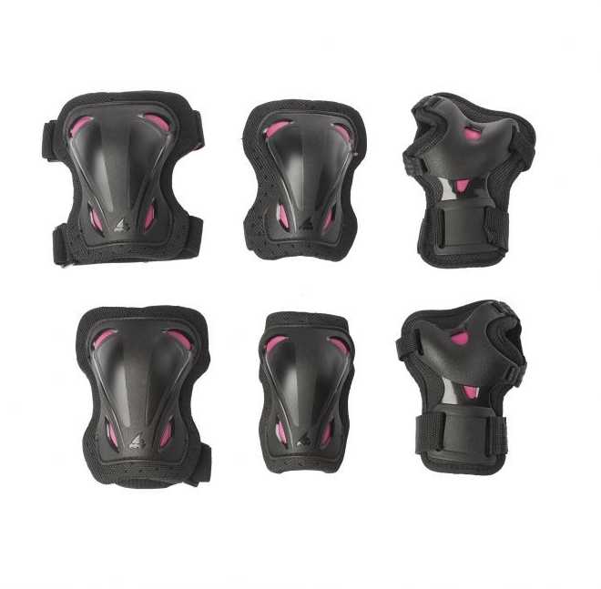JAV Riedutininkų apsaugos Rollerblade Skate Gear W 3 Pack - M