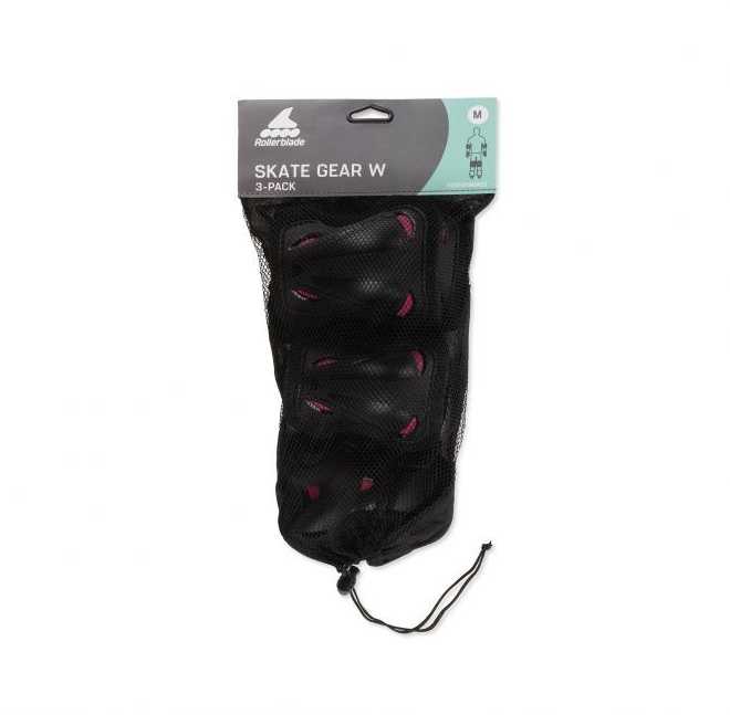 JAV Riedutininkų apsaugos Rollerblade Skate Gear W 3 Pack - M