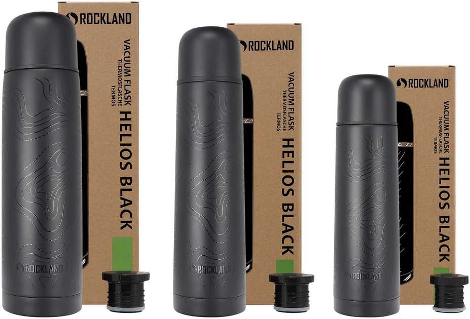 Rockland Helios 1L juodas print termosas