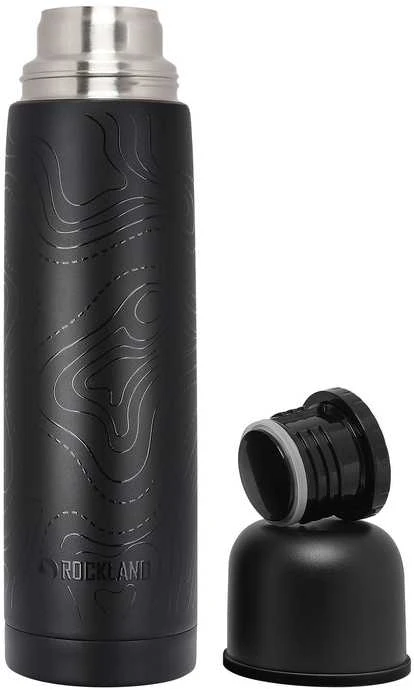 Rockland Helios 1L juodas print termosas