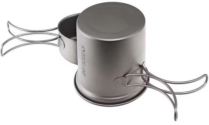 Rockland Travel Pro Titanium 0.75L+0.3L puodų komplektas