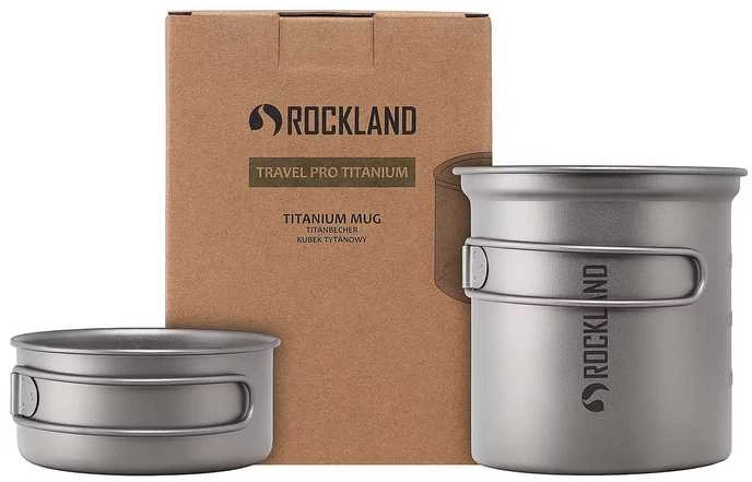Rockland Travel Pro Titanium 0.75L+0.3L puodų komplektas