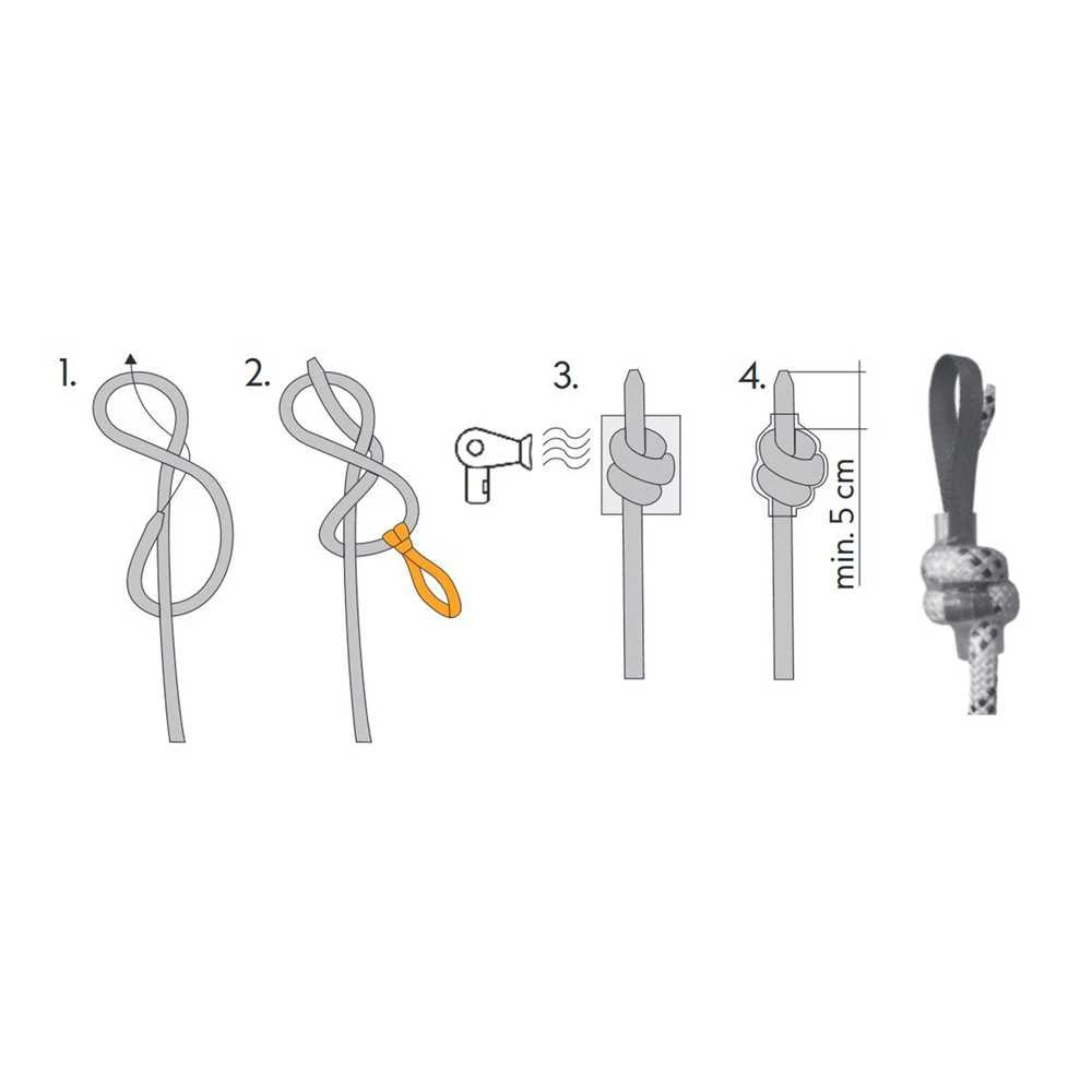 Singing Rock Site Lanyard rišimo instrukcijos schema