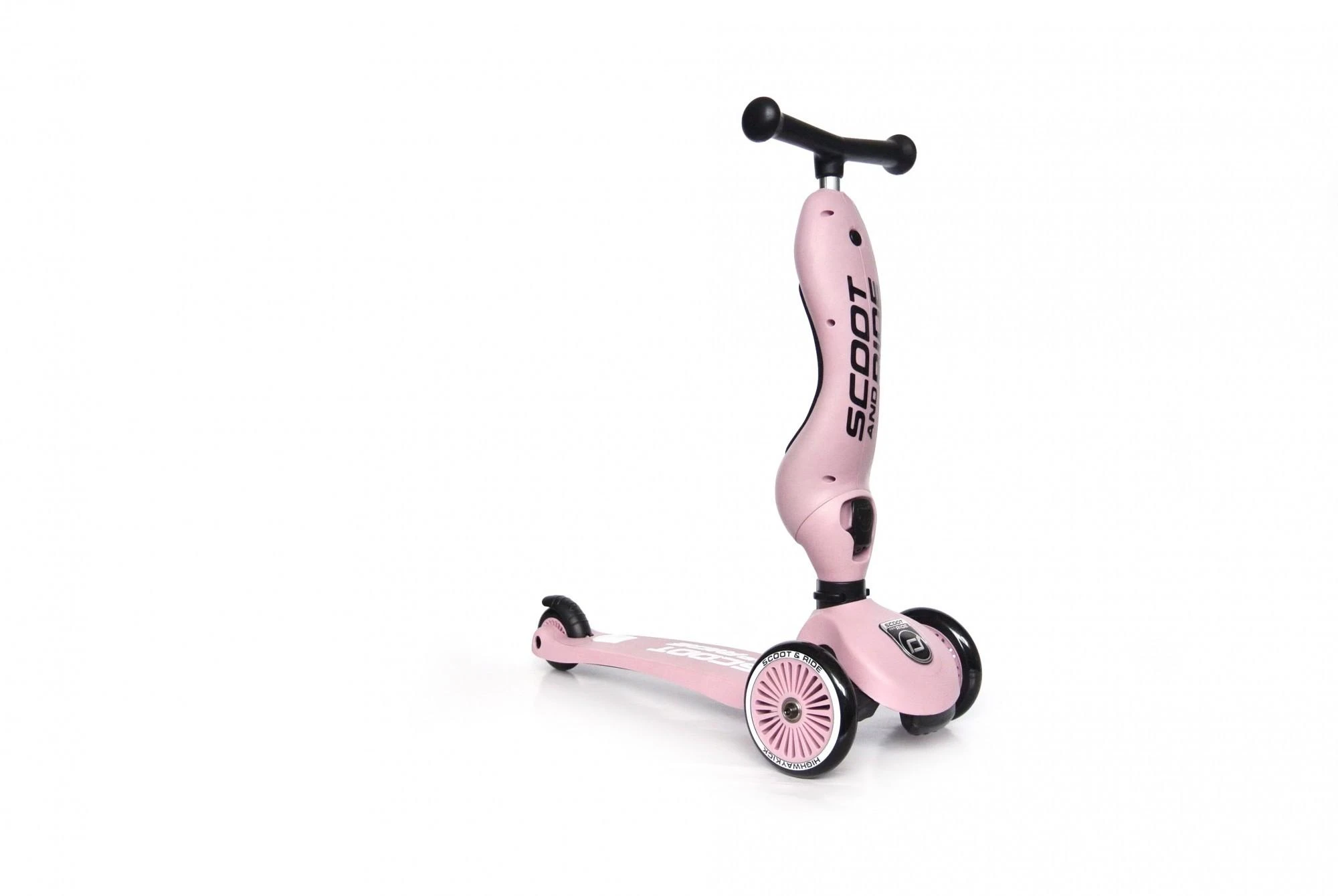 Paspirtukas - balansinis dviratukas  Scoot & Ride Highwaykick 1 2in1 Rose 96270