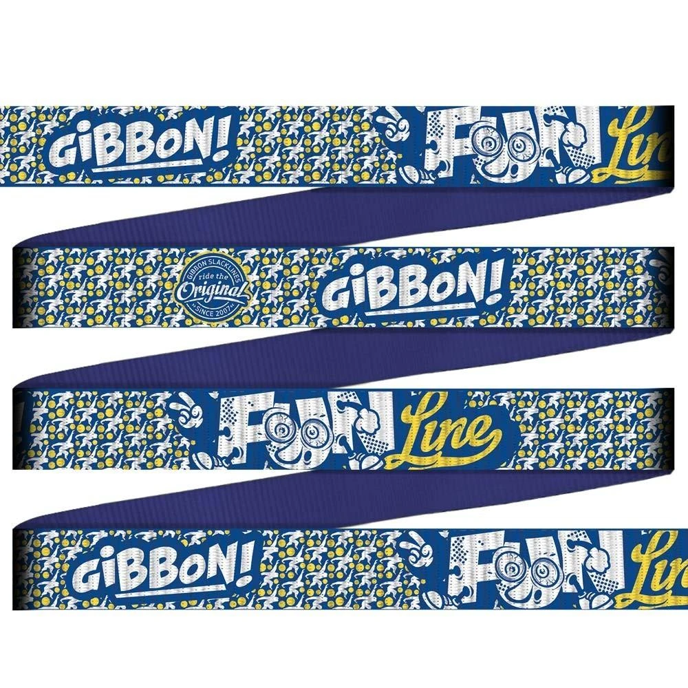 Gibbon Fun Line balansuojanti juosta raštuotu paviršiumi