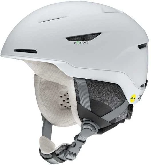 JAV Smith Vida Mips matte baltas slinėjimo šalmas - S-(51-55cm)