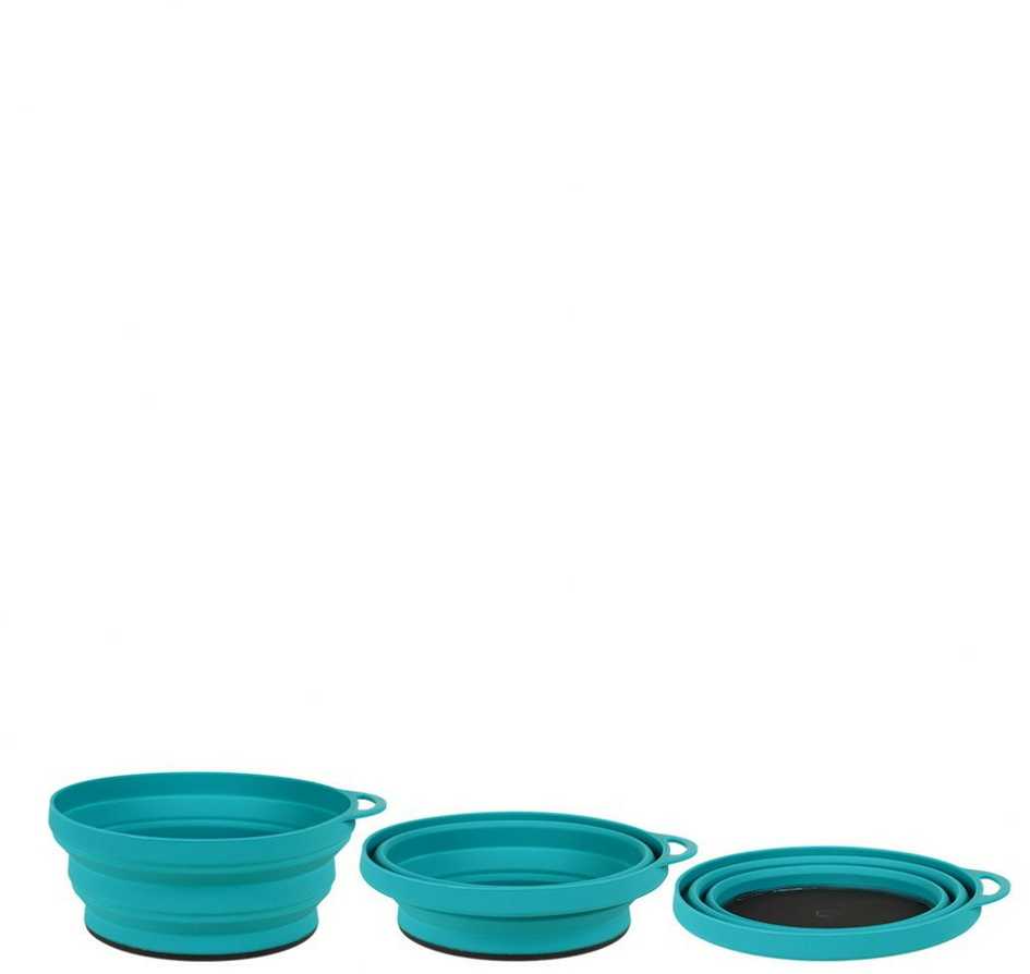 Jungtine Karalyste Sulankstomas dubenėlis Lifeventure Flexi Bowl teal