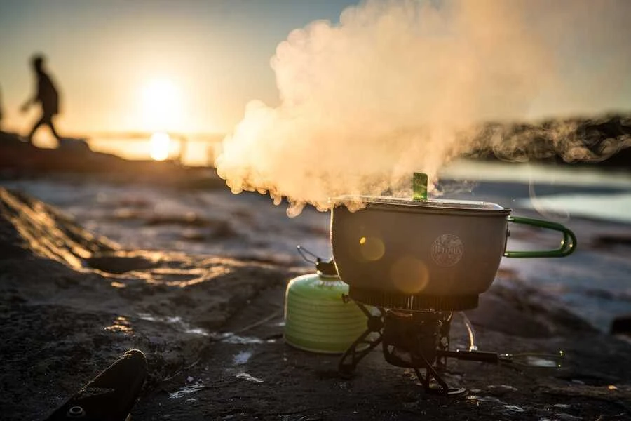 Švedija Optimus Terra Xpress HE Cooking Set turistinis puodas