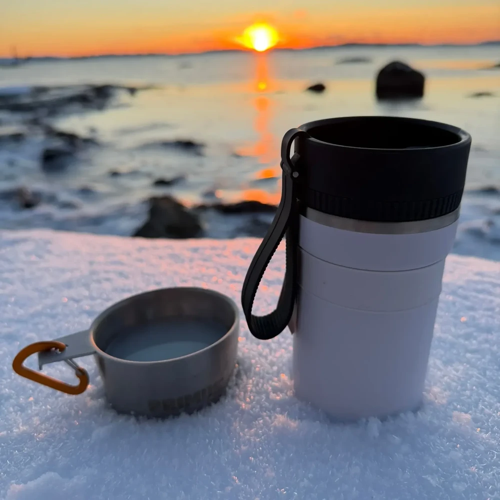 Švedija Primus Mika Wide Insulated 0.35 L alpine frost gertuvė