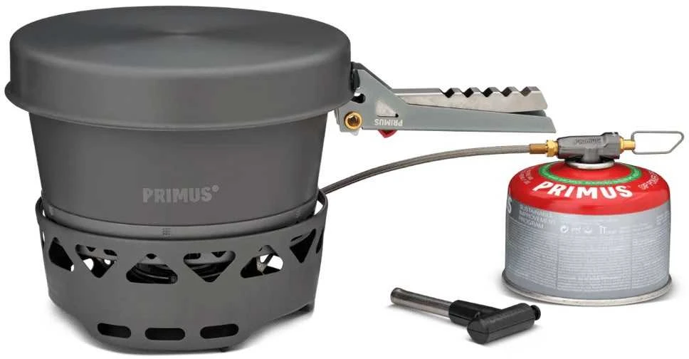 Švedija Primus Primetech stove set 1.3L viryklė su keptuve