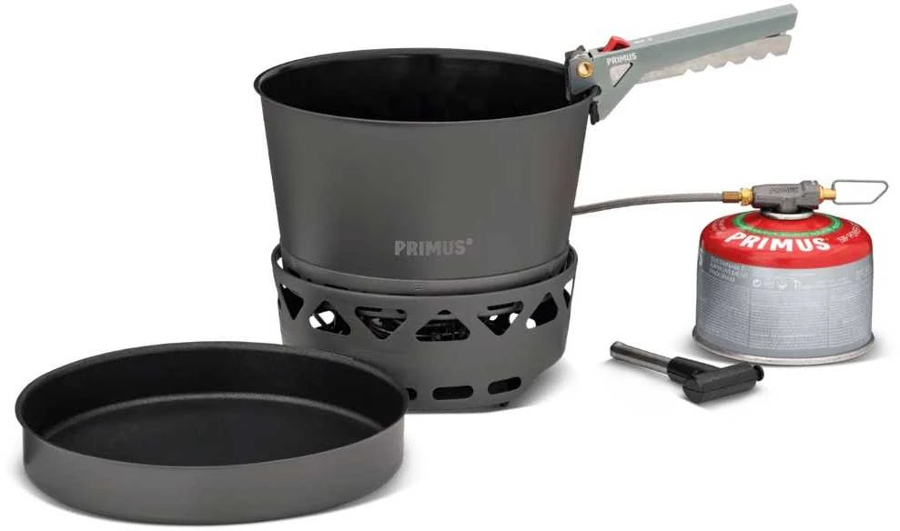 Švedija Primus Primetech stove set 1.3L viryklė su keptuve