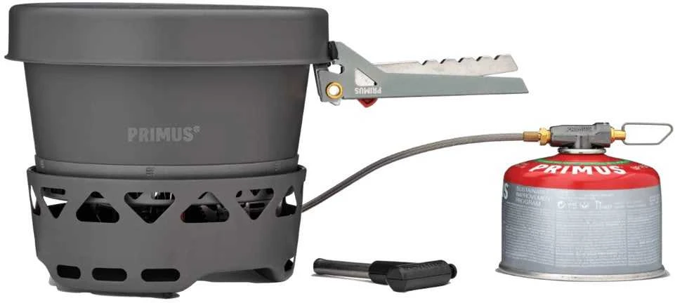 Švedija Primus Primetech stove set 1.3L viryklė su keptuve