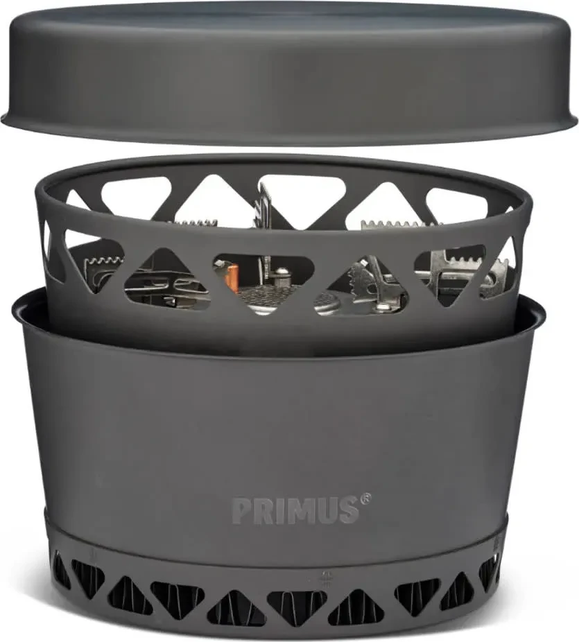 Švedija Primus PrimeTech Stove Set II 1,3 L – turistinės viryklės komplektas su keptuve