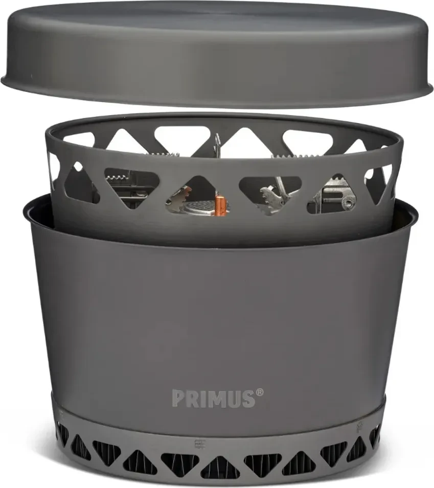 Švedija Primus Primetech Stove Set II 1x2.3L w. pan viryklė su keptuve