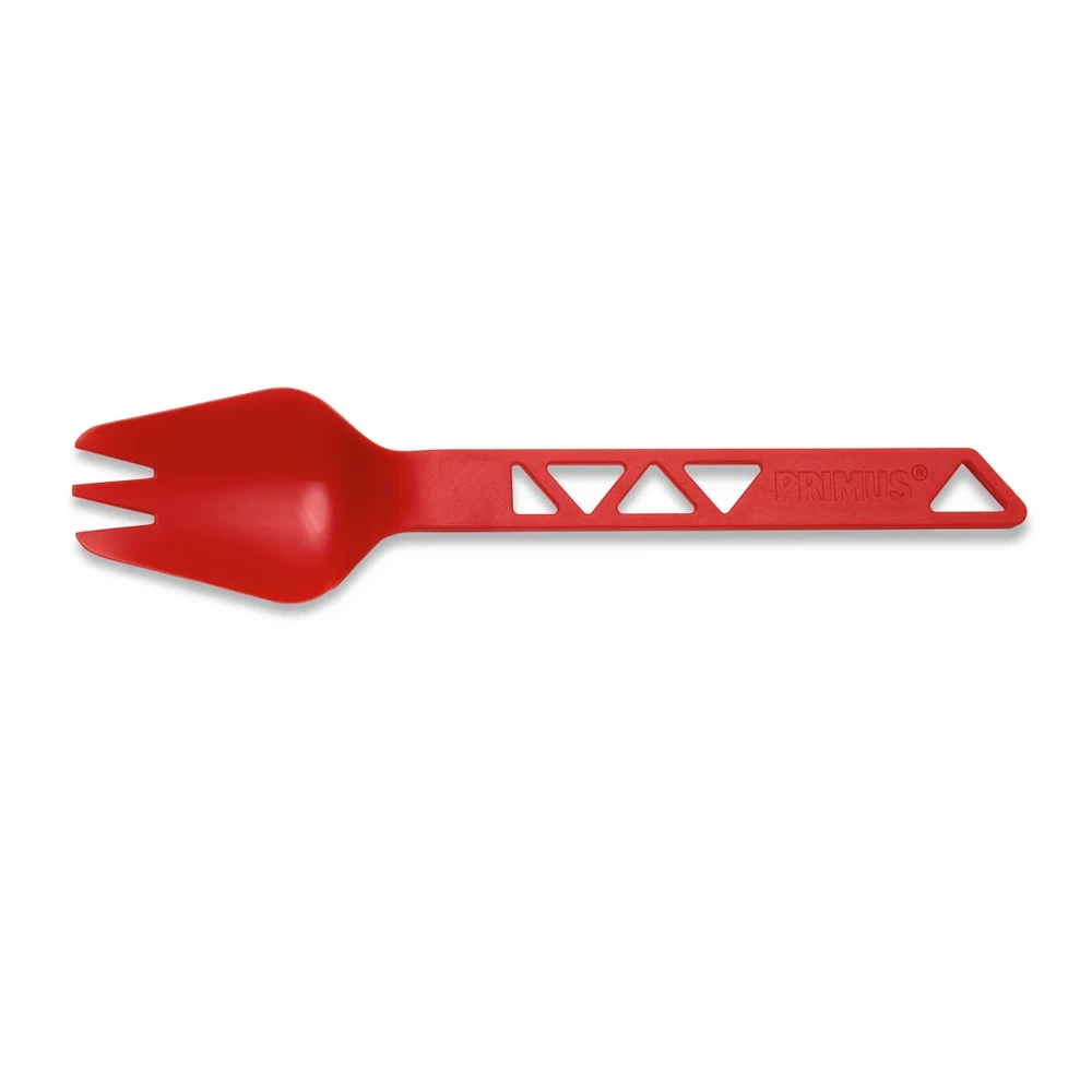 Švedija Primus Trial Spork Tritan red šaukštas šakutė