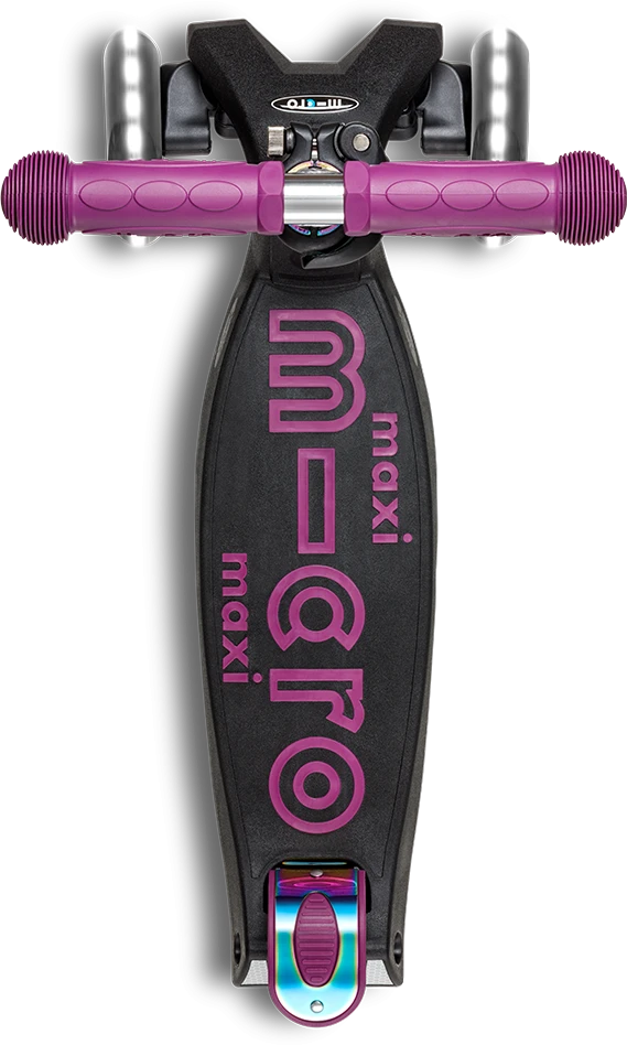 Šveicarija Maxi Micro Deluxe Sulankstomas LED Neochrominis violetinis MMD235