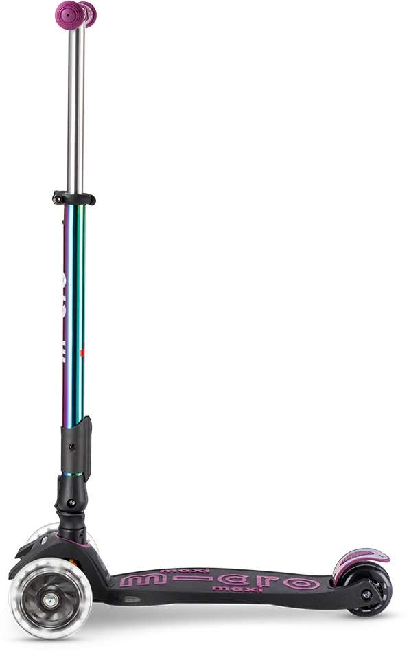 Šveicarija Maxi Micro Deluxe Sulankstomas LED Neochrominis violetinis MMD235