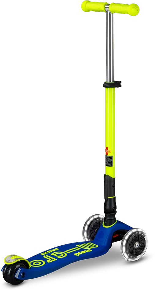 Šveicarija Maxi Micro Deluxe sulankstomas LED Neon Canary Geltona MMD405
