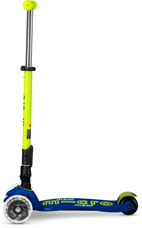 Šveicarija Maxi Micro Deluxe sulankstomas LED Neon Canary Geltona MMD405