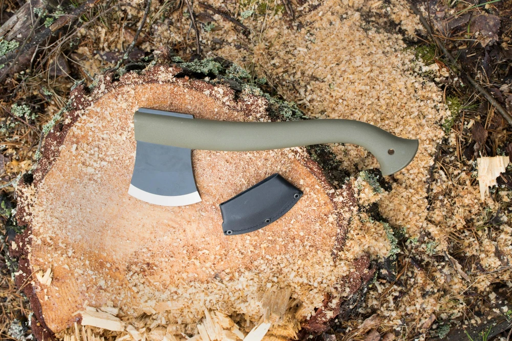 Stovyklavimo kirvis Morakniv, bendras ilgis 33,5 cm, 521 g