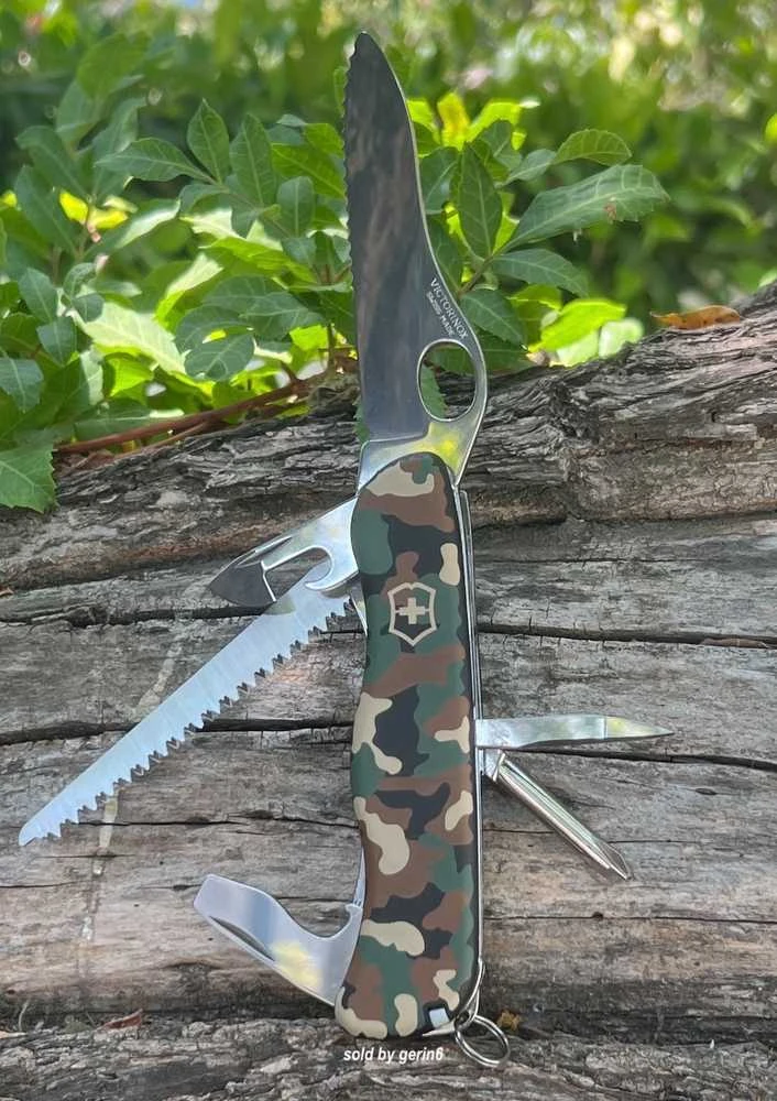 Šveicarija Victorinox Trailfinder MW camo peilis