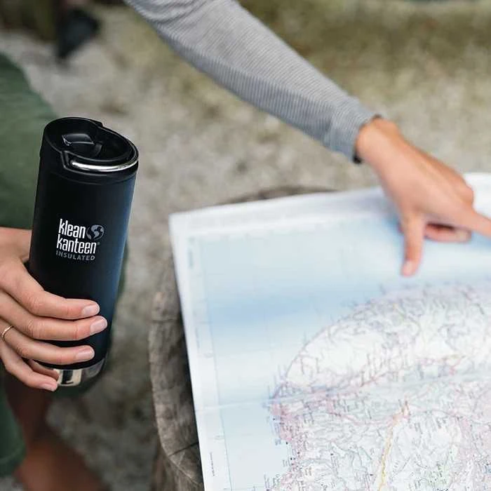 JAV Termosinė gertuvė Klean Kanteen TKWide Insulated 473ml šlifuotas nerūdijantis