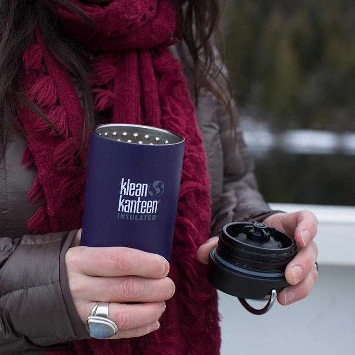 JAV Termosinė gertuvė Klean Kanteen TKWide Insulated 355ml juodas