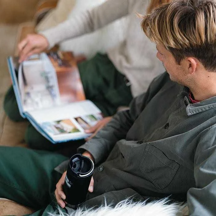 JAV Termosinė gertuvė Klean Kanteen TKWide Insulated 355ml šlifuotas nerūdijantis