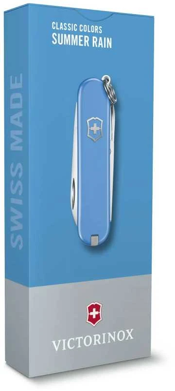 Šveicarija Victorinox Classic SD vasaros lietus su dovanų dėžute