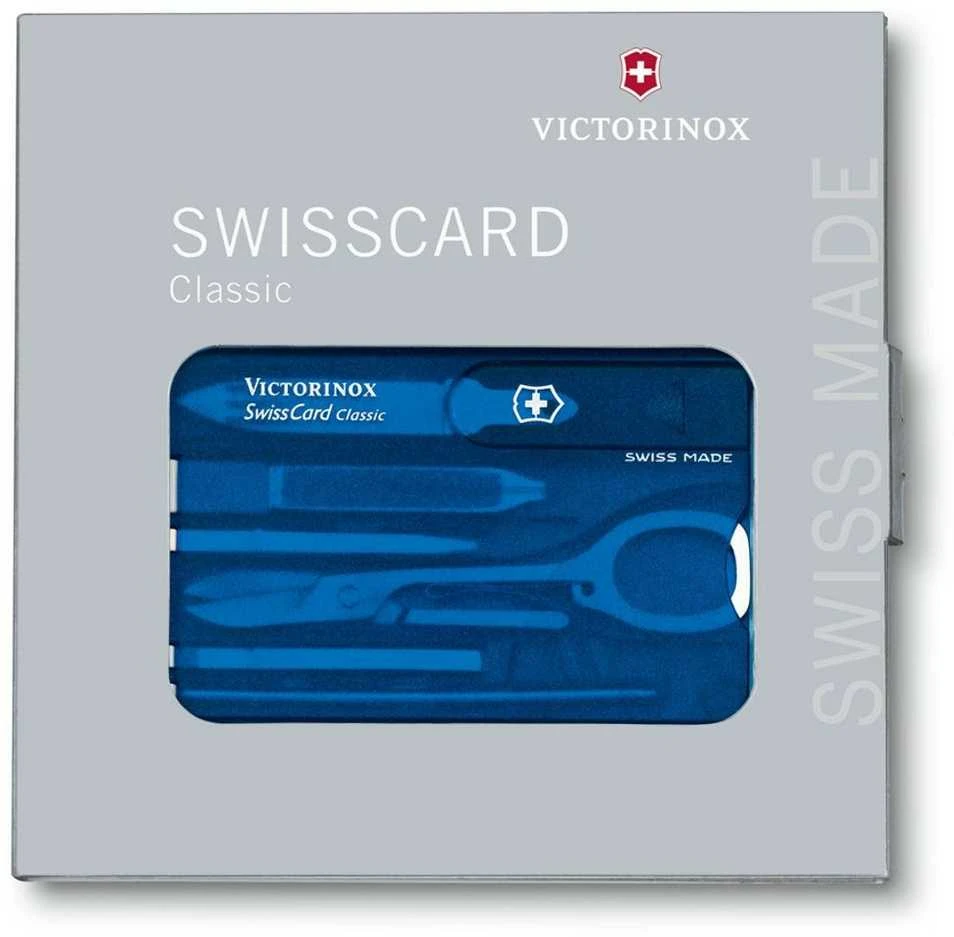 Victorinox Įrankių kortelė SwissCard Classic mėlyna