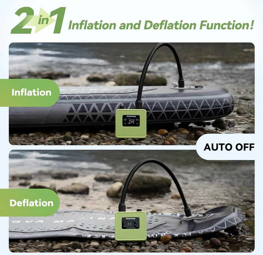 Vokietija Anoutway Cheetah Pro SUP Air Pump pompa