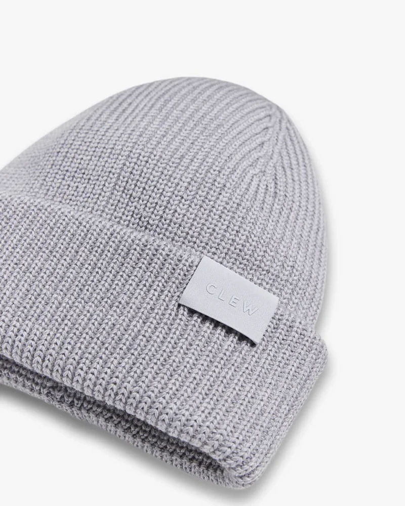 Vokietija Clew Long Fit Beanie pilkas kepurė