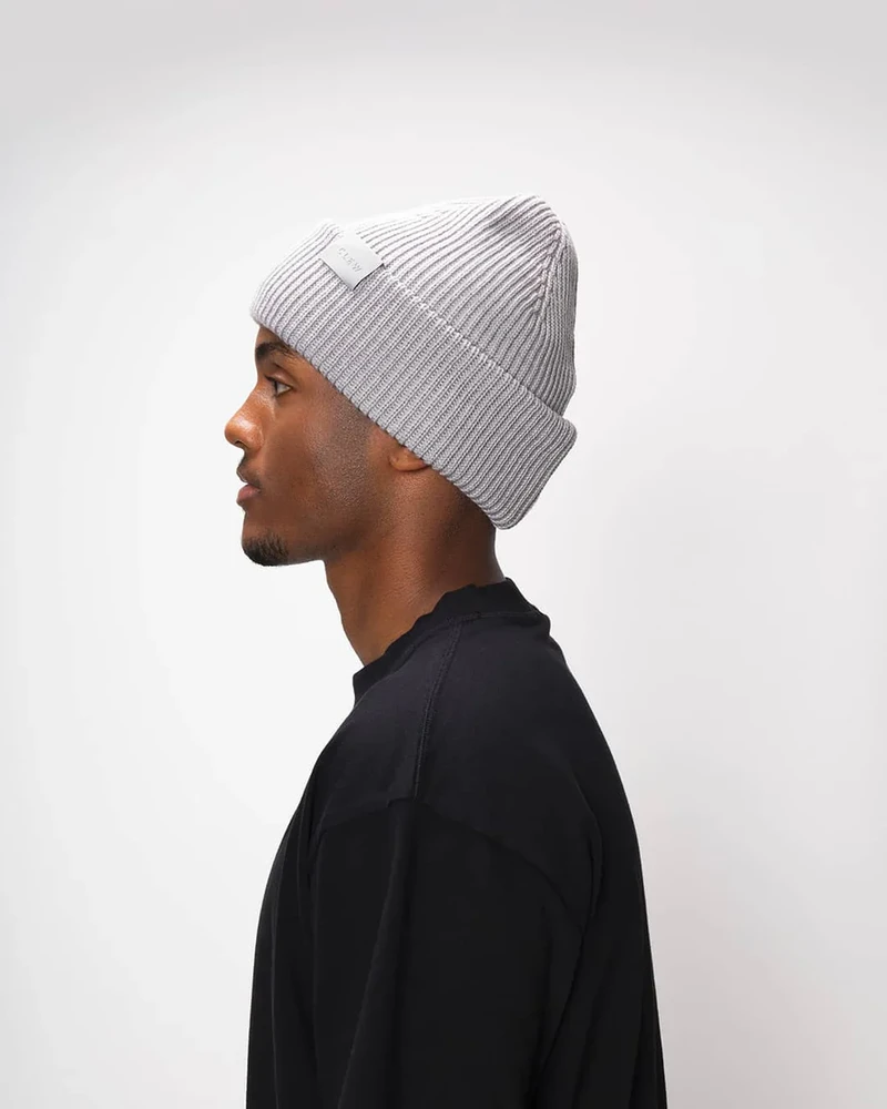 Vokietija Clew Long Fit Beanie pilkas kepurė