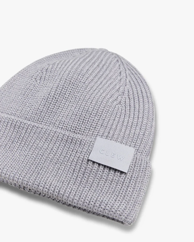 Vokietija Clew Short Cut Beanie pilkas kepurė