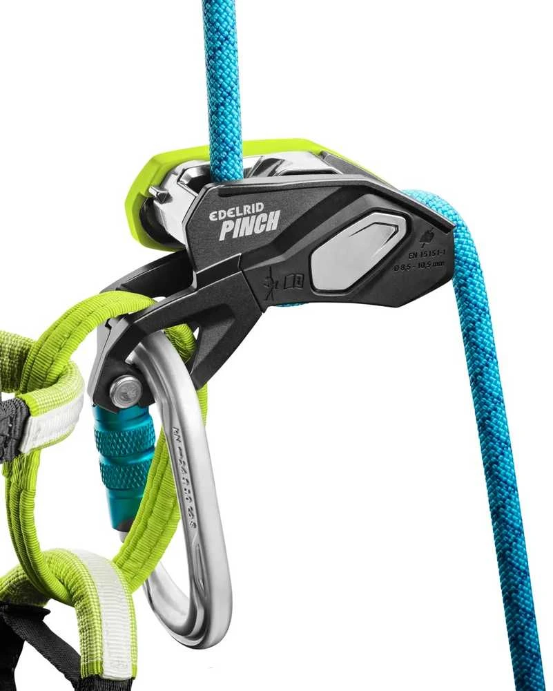Carruzzo Vokietija Edelrid Pinch pusiau automatinis saugos įrenginys