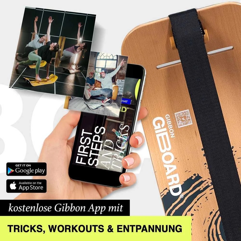 Vokietija Gibbon Giboard set Active juodas
