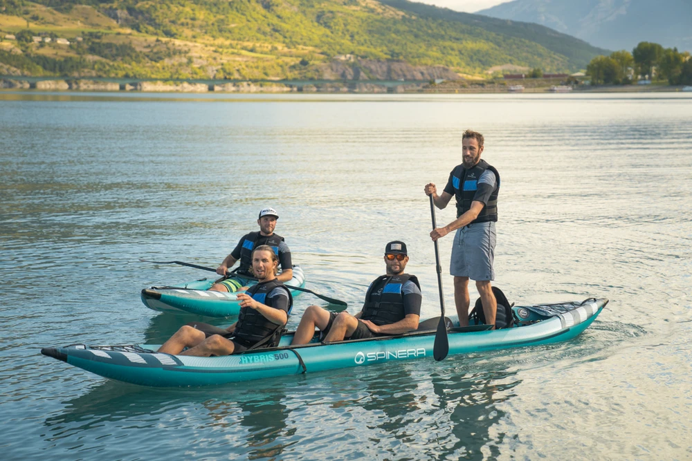 Vokietija Spinera Kayak Hybris 475 pripučiama baidarė