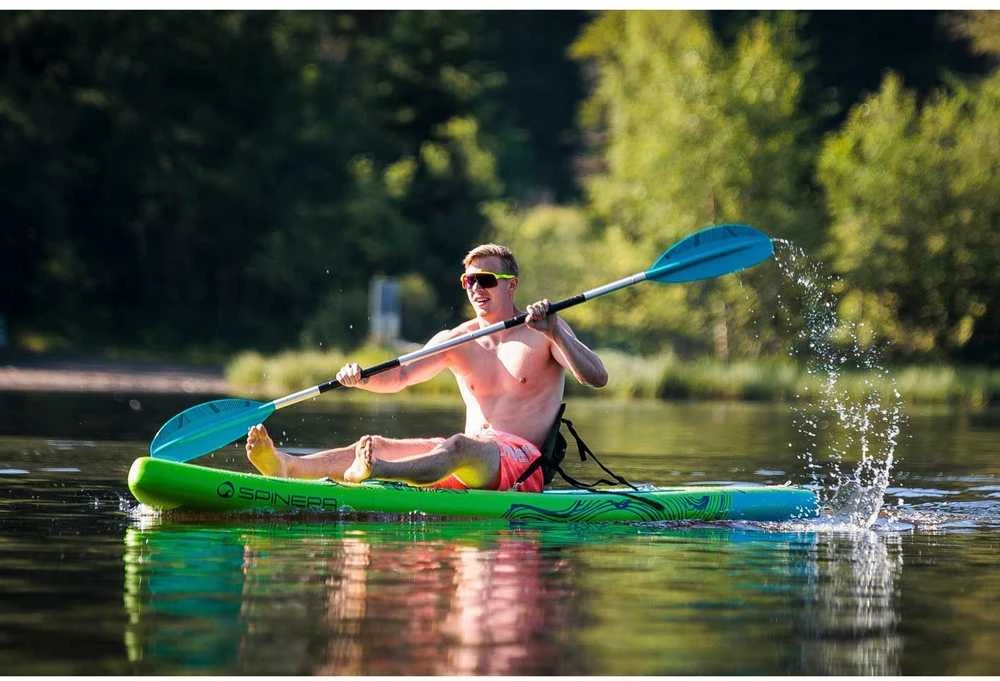 Vokietija Spinera Performance Kayak Paddle teal baidarės irklas
