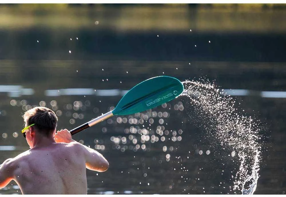 Vokietija Spinera Performance Kayak Paddle teal baidarės irklas