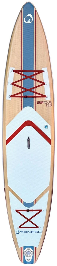 Vokietija Spinera SUP Suptour 12.0 pripučiama touring irklentė 366 × 76 × 15 cm su stiklo pluošto irklu