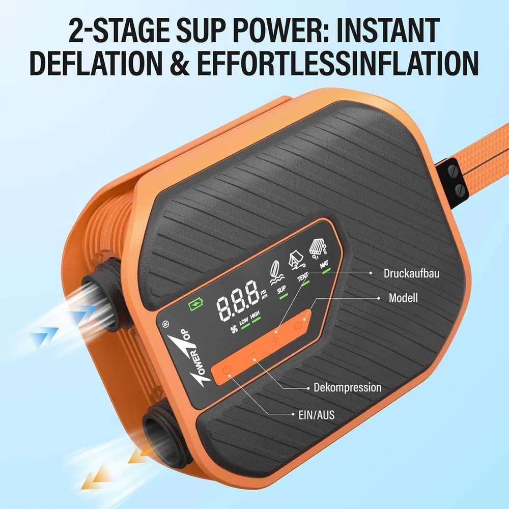 Vokietija TowerTop 50 PSI electric Sup Air pompa