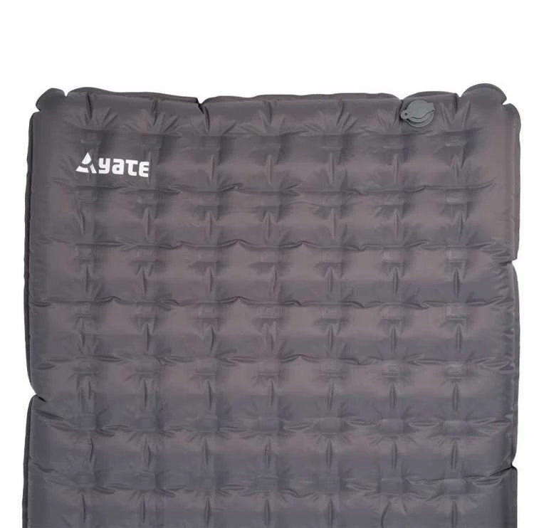 Čekija Yate Lito pilkas 193x63x8 cm 770g pripučiamas kilimėlis