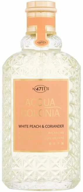 Odekolonas 4711 Acqua Colonia Baltas Peach And Coriander Eau De Cologne Purškiklis 170ml