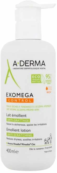 "A-Derma Exomega Control" minkštinamasis pienelis 400ml