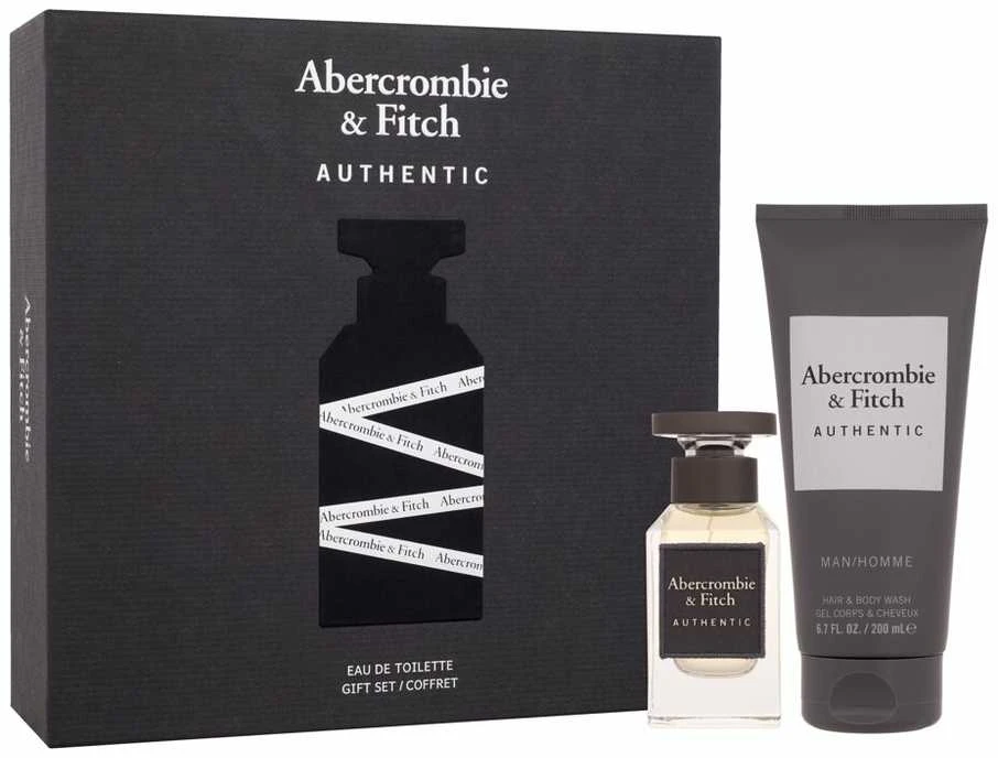 Abercrombie & Fitch Authentic rinkinys vyrams (EDT, 50 ml + dušo želė, 200 ml)