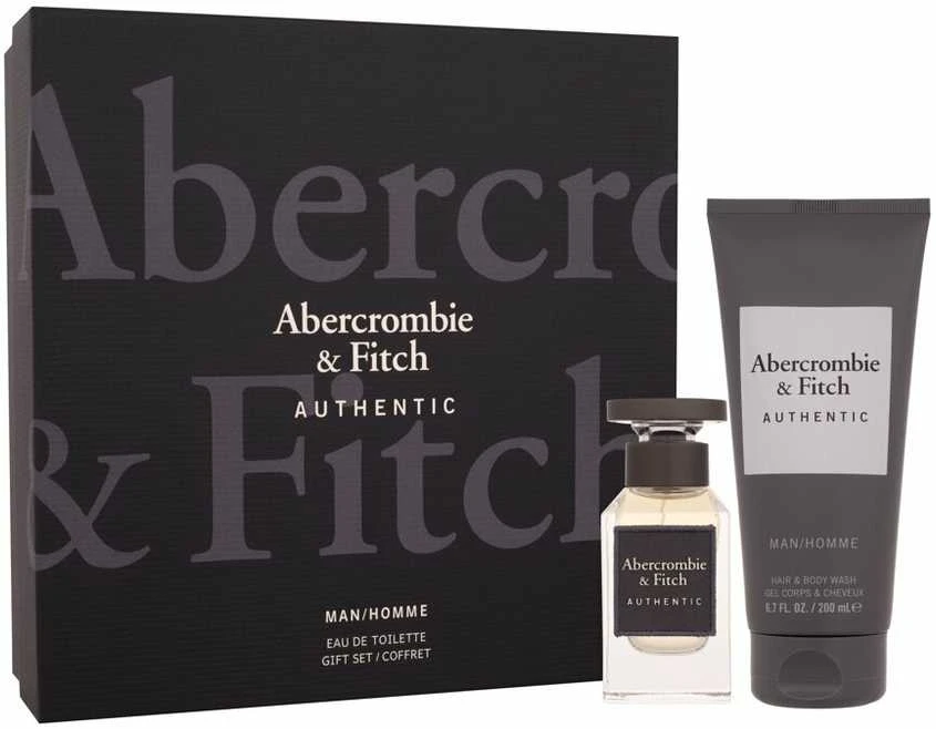 Abercrombie & Fitch Authentic rinkinys vyrams (EDT, 50 ml + dušo želė, 200 ml)