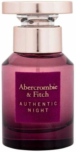 Abercrombie & Fitch Authentic Night Women EDP parfumuotas vanduo moterims, 30 ml